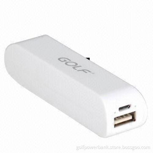 2,600mAh Fashionable Power Banks with Long Standby Time, Different Colors Available